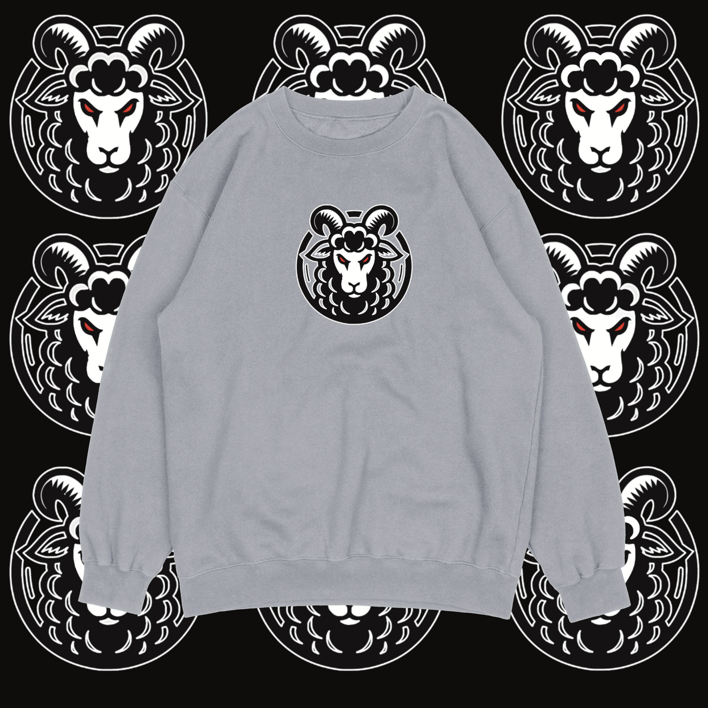 Blk Sheep Bold Logo Crewneck