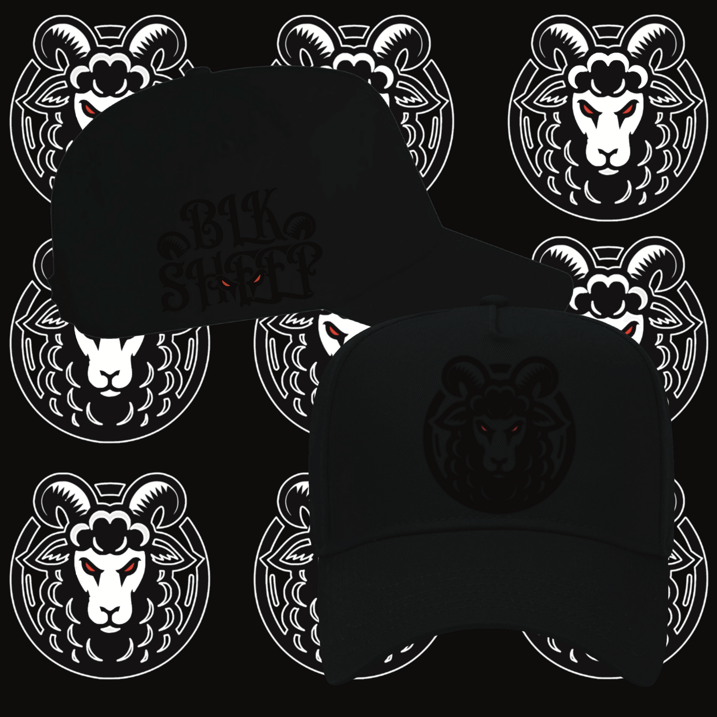 BLK SHEEP HAT