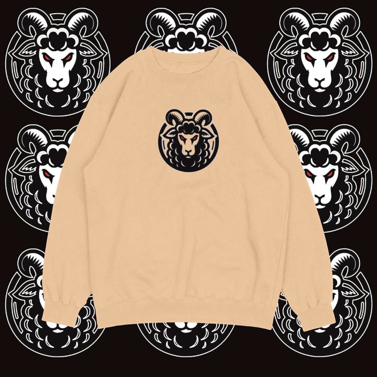 Blk Sheep Bold Logo Crewneck