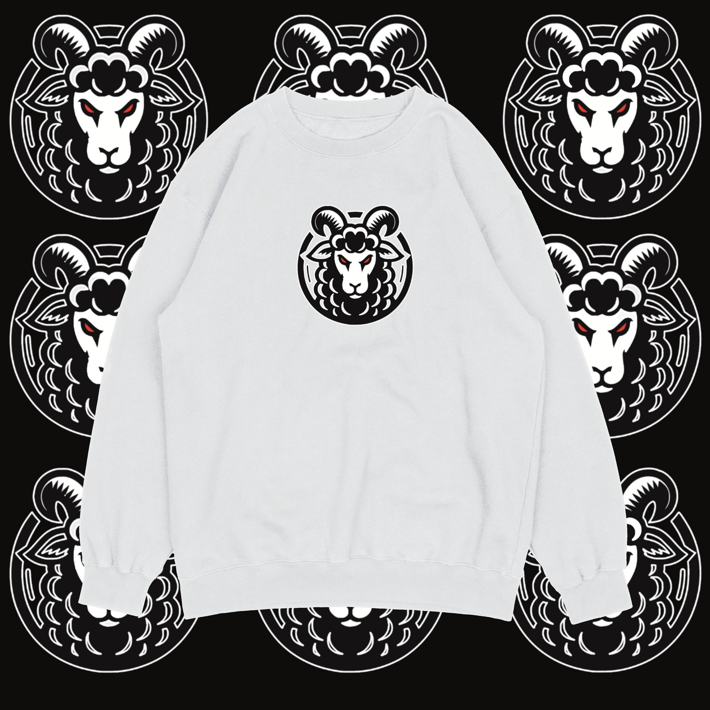 Blk Sheep Bold Logo Crewneck