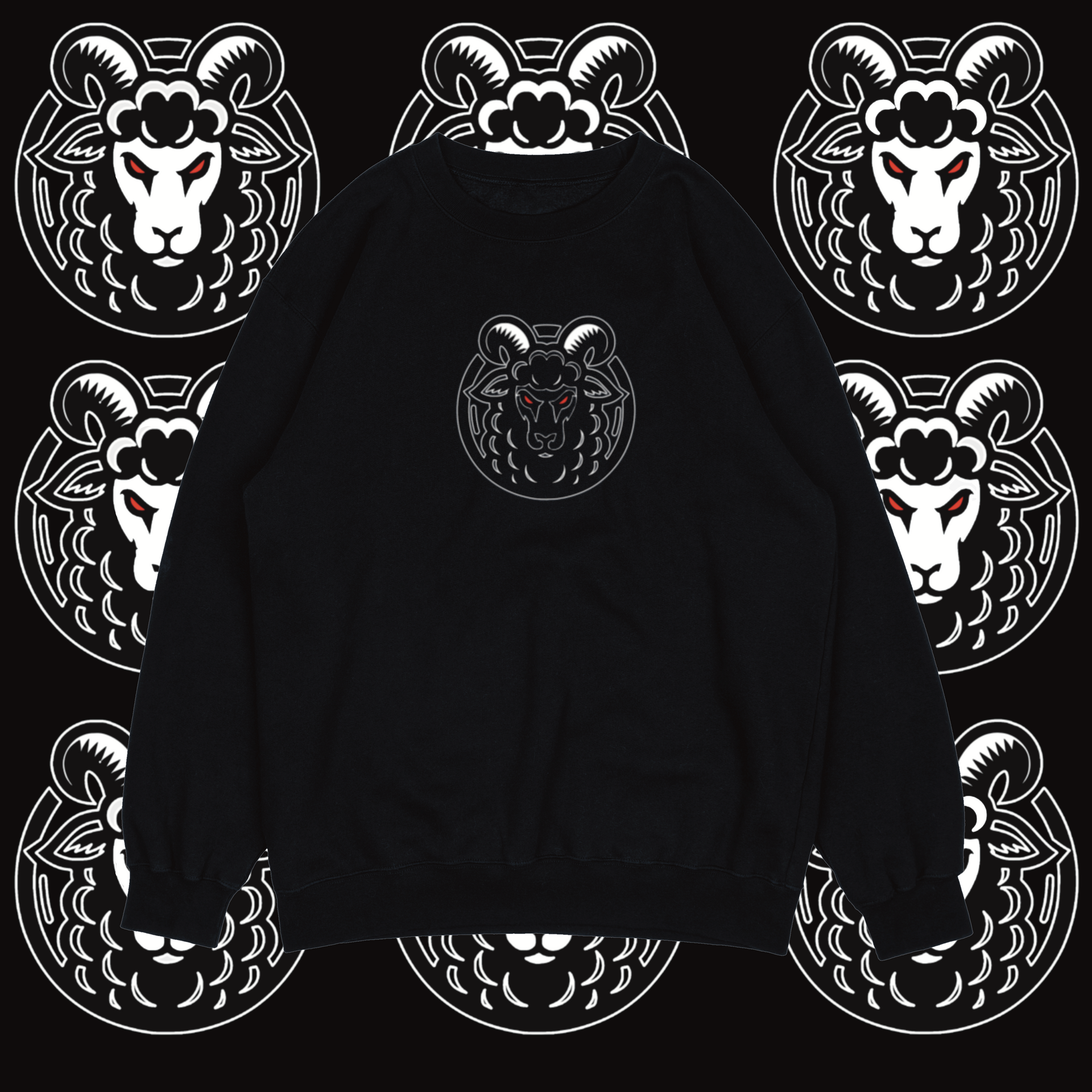 Blk Sheep Bold Logo Crewneck – BLK SHEEP